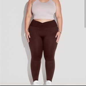 Popflex active seamless criss cross leggings med